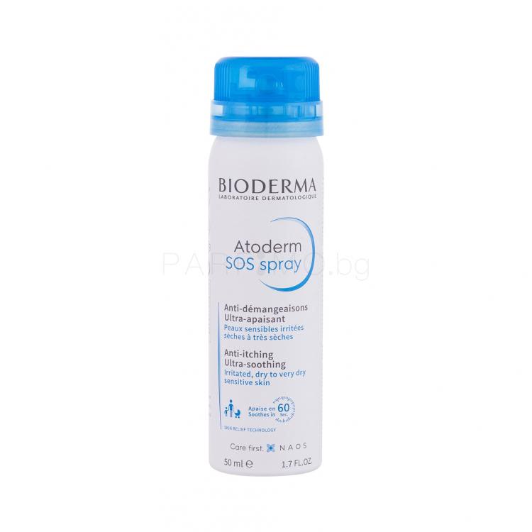 BIODERMA Atoderm SOS Spray Ароматна вода за тяло 50 ml