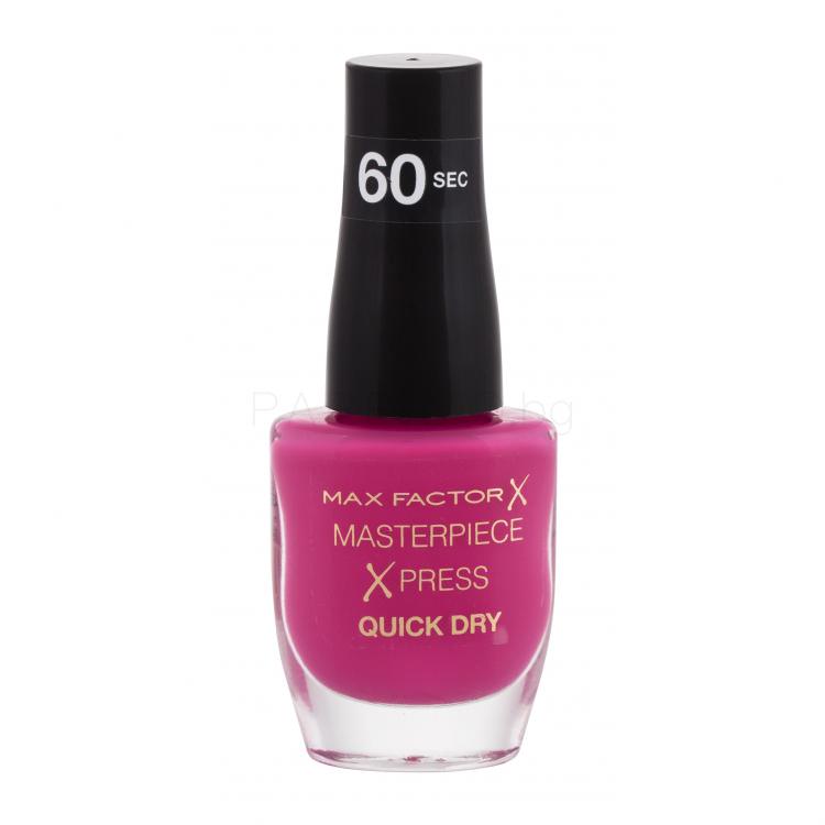 Max Factor Masterpiece Xpress Quick Dry Лак за нокти за жени 8 ml Нюанс 271 Believe in Pink