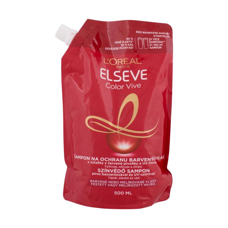 L&#039;Oréal Paris Elseve Color-Vive Protecting Shampoo Шампоан за жени Пълнител 500 ml
