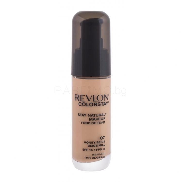 Revlon Colorstay Stay Natural SPF15 Фон дьо тен за жени 29,5 ml Нюанс 07 Honey Beige