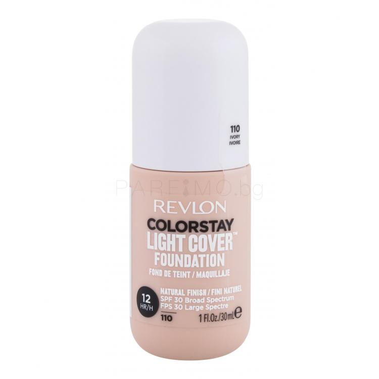 Revlon Colorstay Light Cover SPF30 Фон дьо тен за жени 30 ml Нюанс 110 Ivory