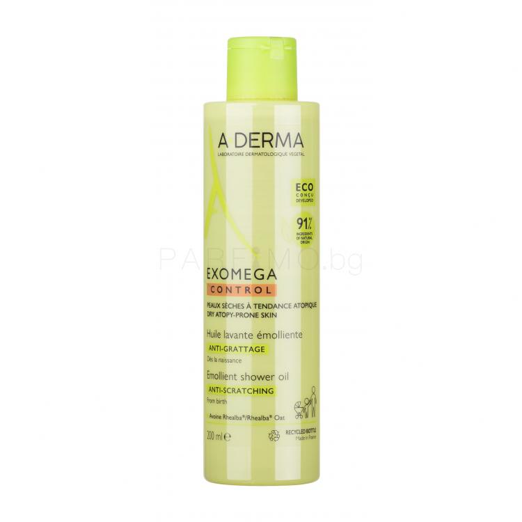 A-Derma Exomega Control Emollient Shower Oil Душ олио 200 ml