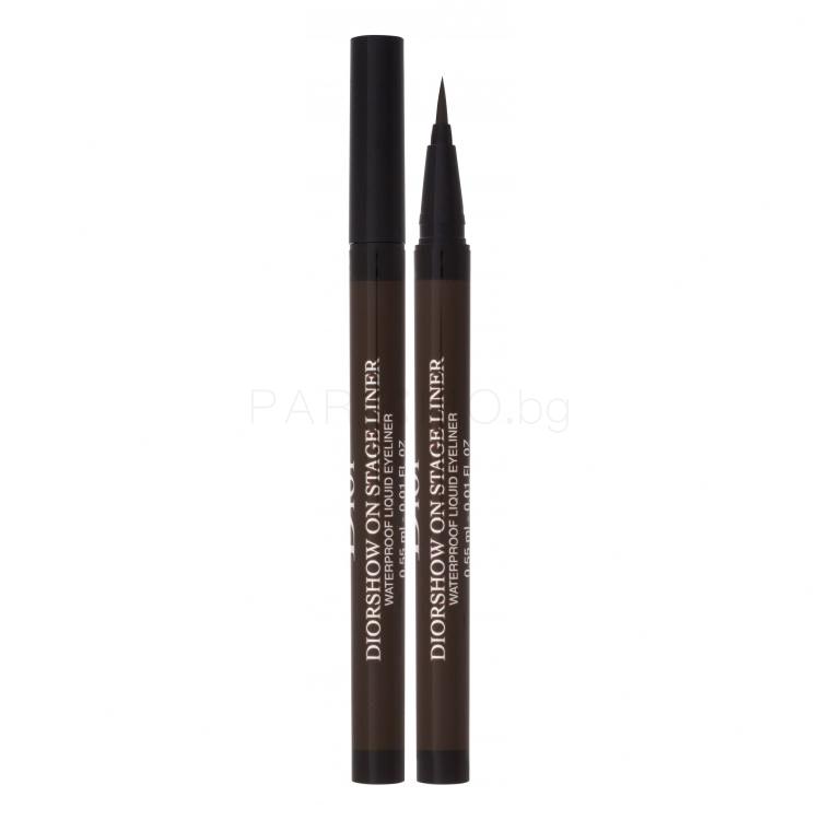 Dior Diorshow On Stage Liner Waterproof Очна линия за жени 0,55 ml Нюанс 781 Matte Brown