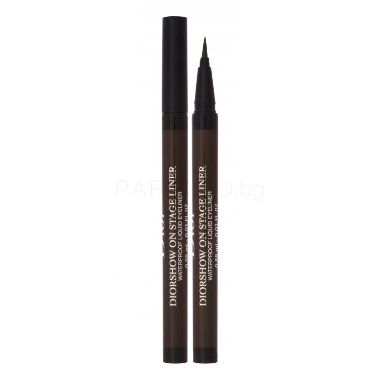 Christian Dior Diorshow On Stage Liner Waterproof Очна линия за жени 0,55 ml Нюанс 781 Matte Brown