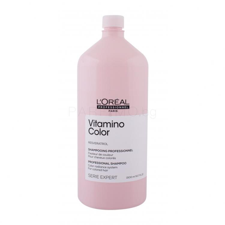 L&#039;Oréal Professionnel Vitamino Color Resveratrol Шампоан за жени 1500 ml