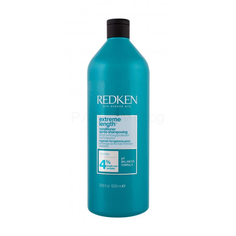 Redken Extreme Length Conditioner With Biotin Балсам за коса за жени 1000 ml