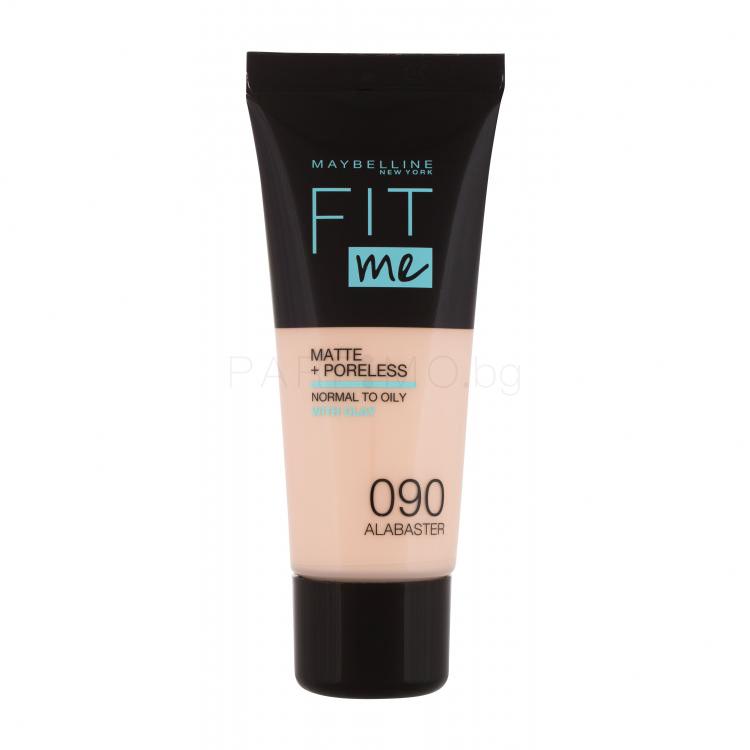 Maybelline Fit Me! Matte + Poreless Фон дьо тен за жени 30 ml Нюанс 090 Alabaster