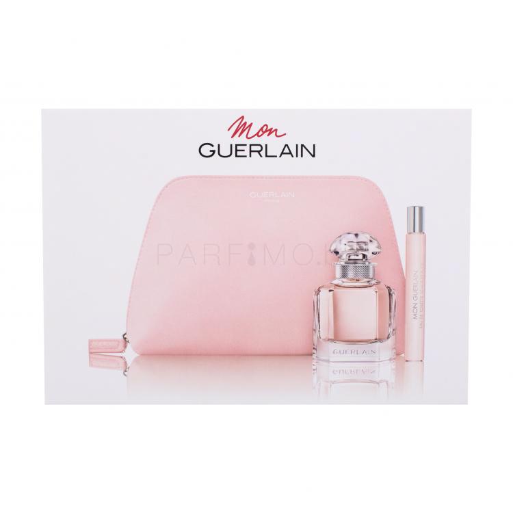 Guerlain Mon Guerlain Подаръчен комплект EDT 50 ml + EDT 10 ml + козметична чантичка