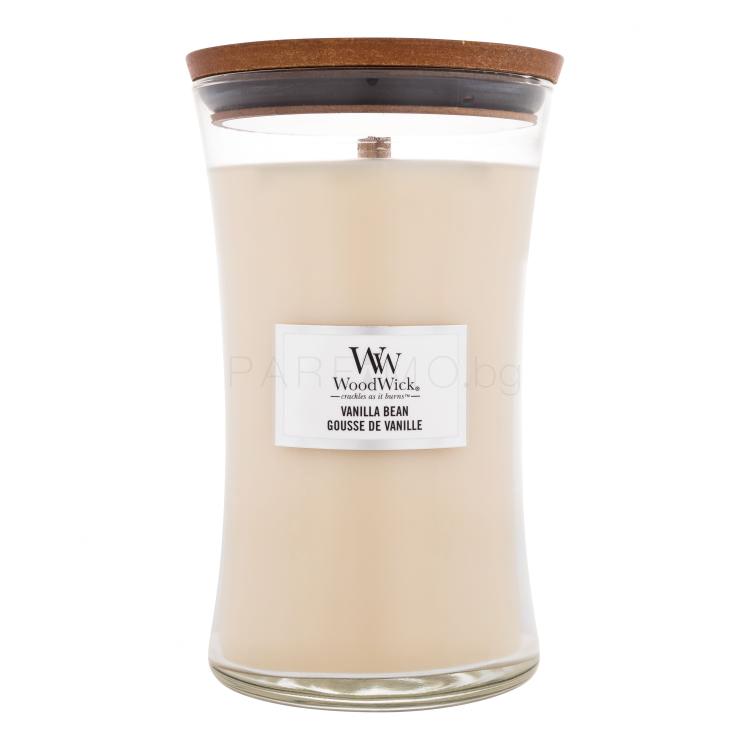 WoodWick Vanilla Bean Ароматна свещ 610 гр