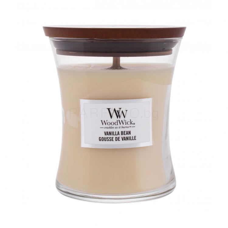 WoodWick Vanilla Bean Ароматна свещ 275 гр