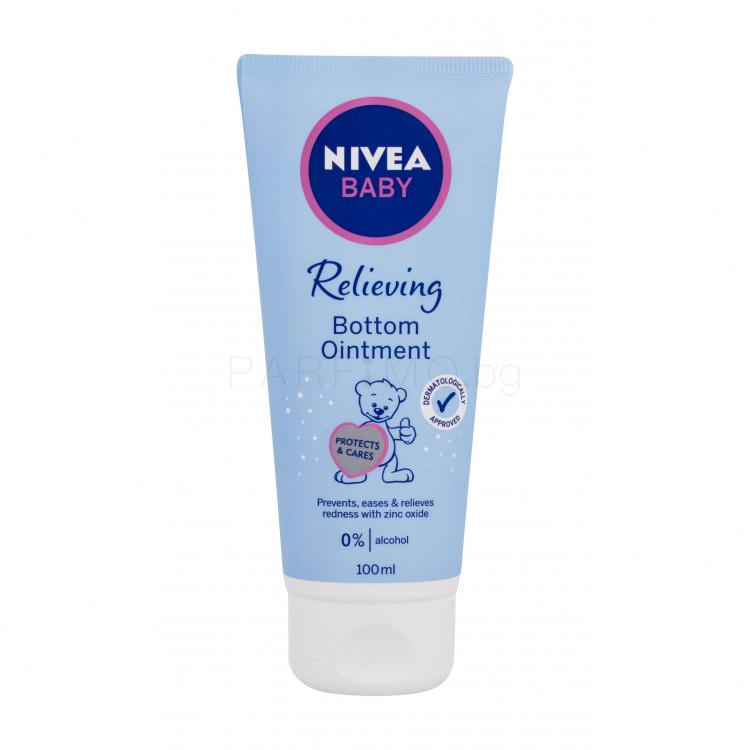 Nivea Baby Relieving Bottom Ointment Крем за тяло за деца 100 ml