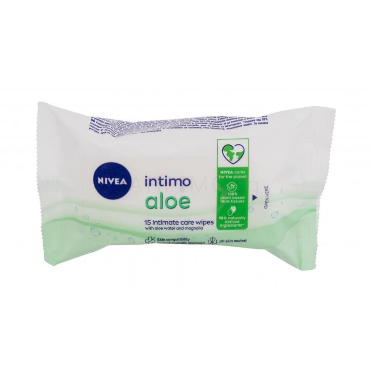 Nivea Intimo Aloe Интимна хигиена за жени 15 бр