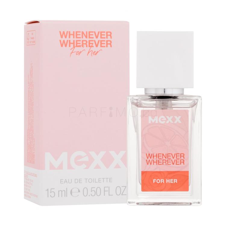 Mexx Whenever Wherever Eau de Toilette за жени 15 ml