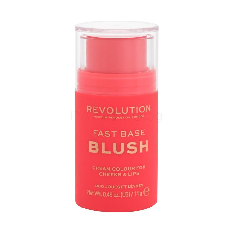 Makeup Revolution London Fast Base Blush Руж за жени 14 гр Нюанс Bloom