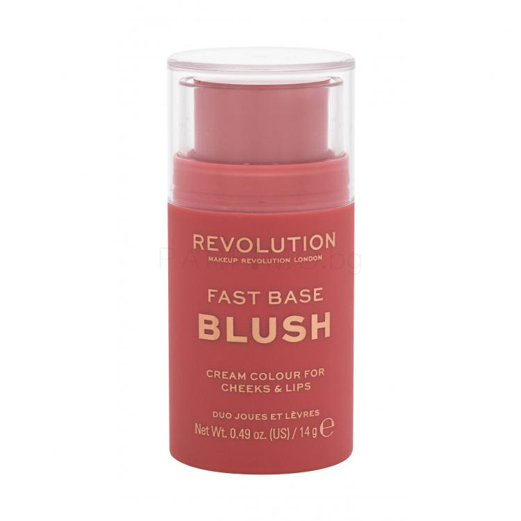 Makeup Revolution London Fast Base Blush Руж за жени 14 гр Нюанс Bare
