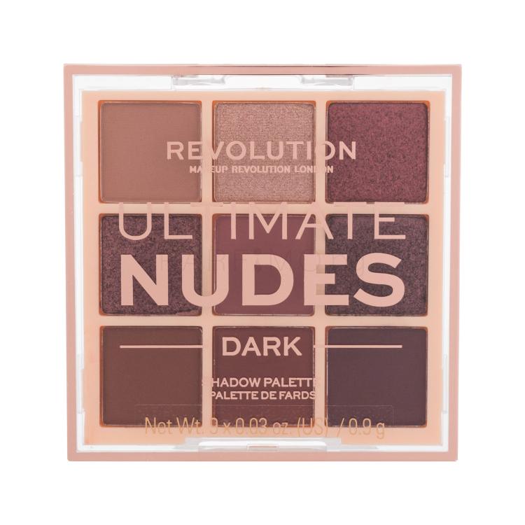 Makeup Revolution London Ultimate Nudes Сенки за очи за жени 8,1 гр Нюанс Dark