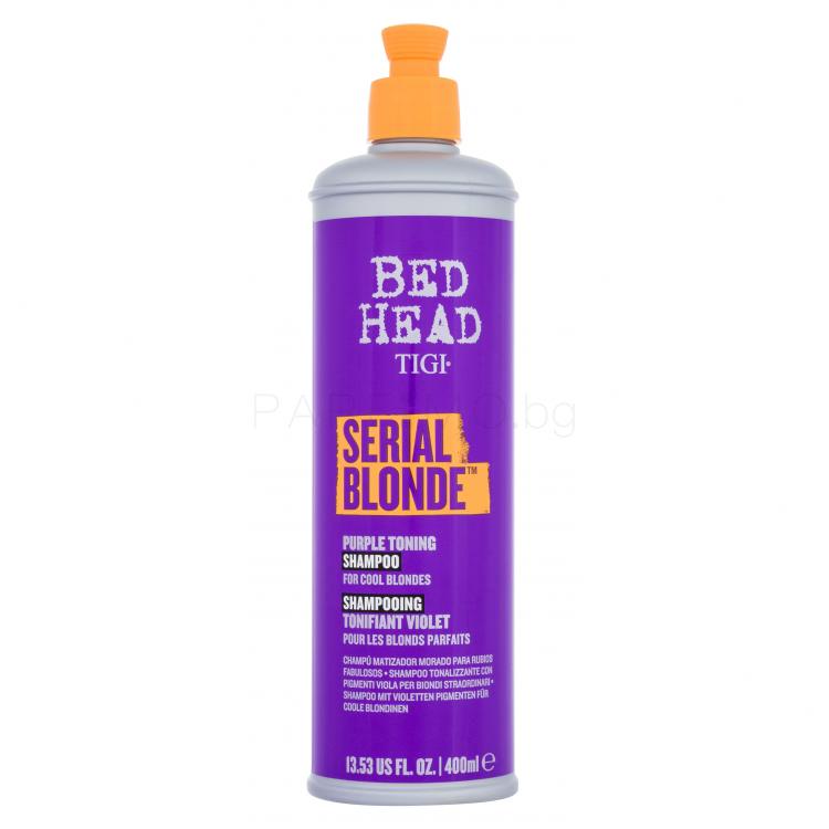 Tigi Bed Head Serial Blonde Purple Toning Шампоан за жени 400 ml