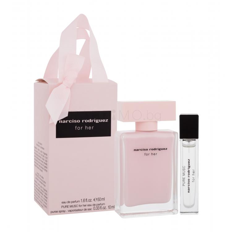 Narciso Rodriguez For Her Подаръчен комплект EDP 50 ml + EDP For Her Pure Musc 10 ml