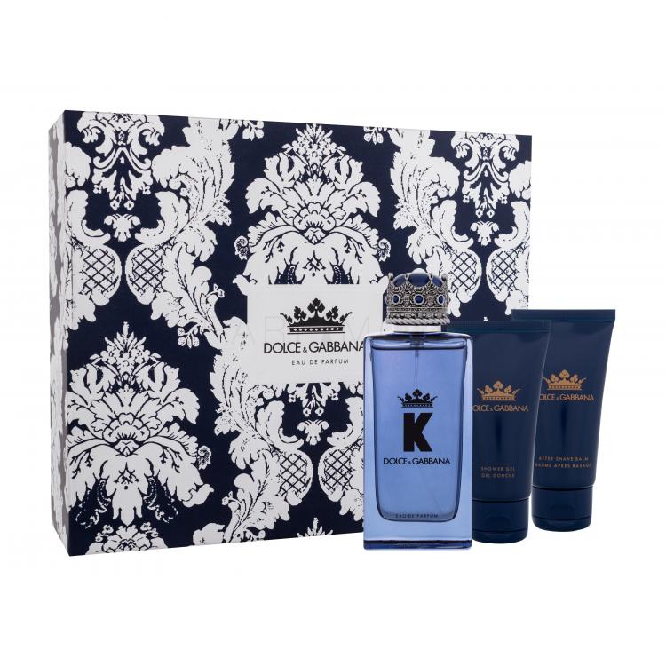 Dolce&amp;Gabbana K Подаръчен комплект EDP 100 ml + душ гел 50 ml + балсам след бръснене 50 ml