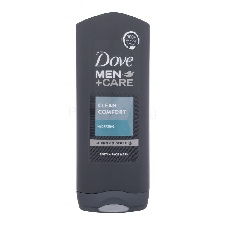 Dove Men + Care Clean Comfort Душ гел за мъже 400 ml