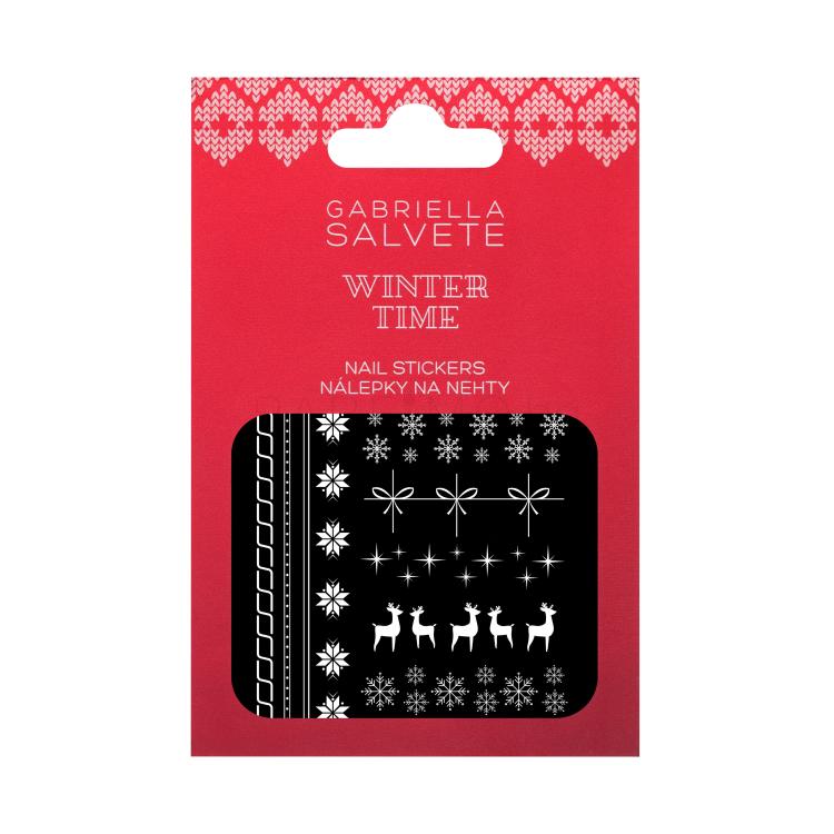 Gabriella Salvete Winter Time Nail Art Stickers Декорация за нокти за жени 1 опаковка
