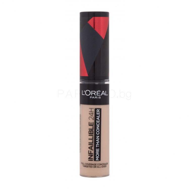L&#039;Oréal Paris Infaillible More Than Concealer 24H Коректор за жени 11 ml Нюанс 327