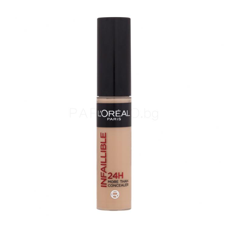 L&#039;Oréal Paris Infaillible More Than Concealer 24H Коректор за жени 11 ml Нюанс 328