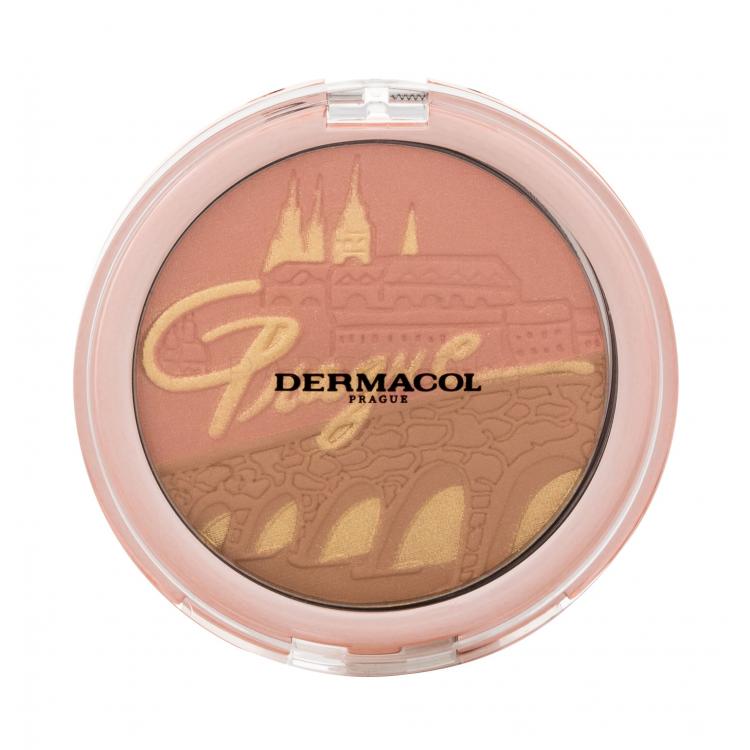 Dermacol Bronzing And Highlighting Powder With Blush Бронзант за жени 10,5 гр