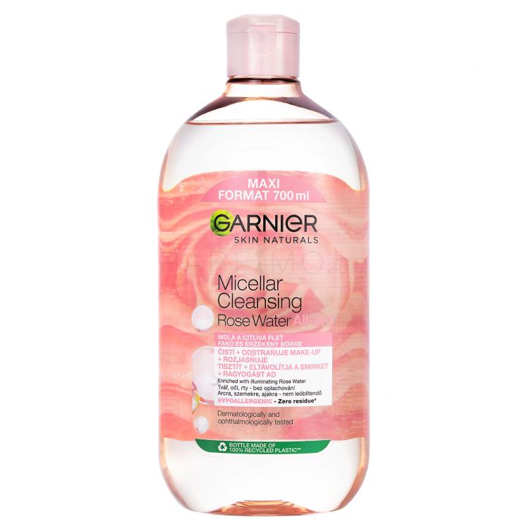 Garnier Skin Naturals Micellar Cleansing Rose Water Мицеларна вода за жени 700 ml
