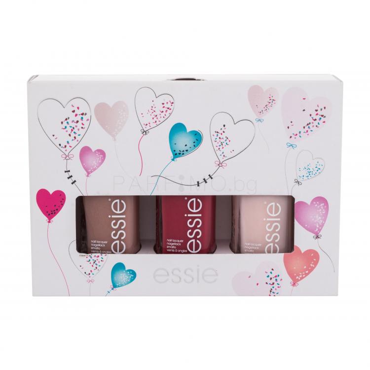 Essie Nail Lacquer Подаръчен комплект лак за нокти 13,5 ml + лак за нокти 13,5 ml Mademoiselle + лак за нокти 13,5 ml Lady Like
