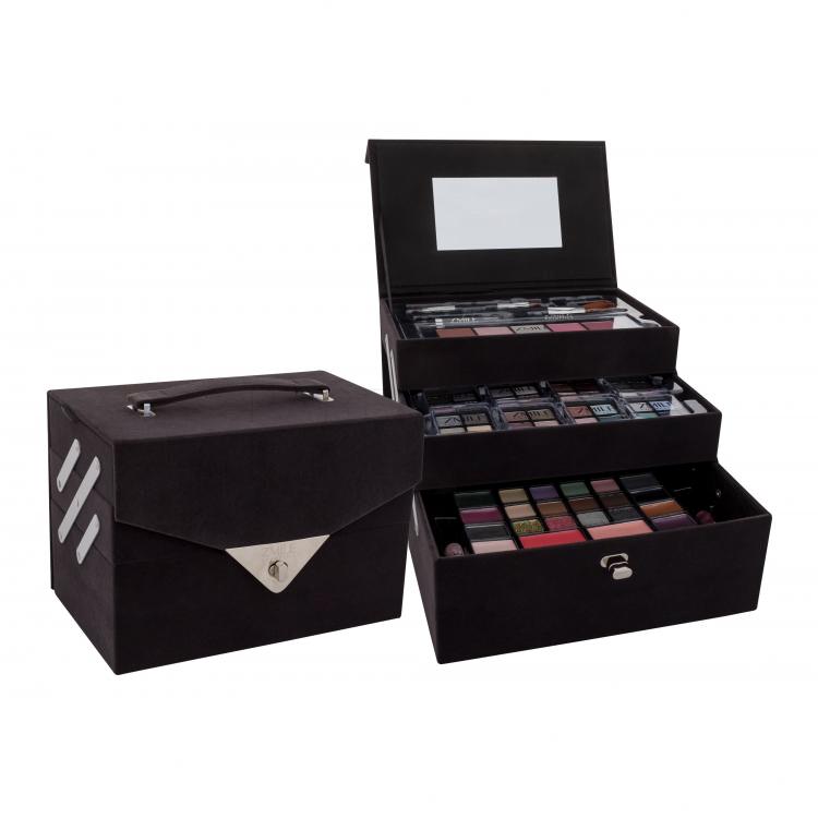 ZMILE COSMETICS Beauty Case Velvety Limited Grey Комплекти за грим за жени 80,2 гр