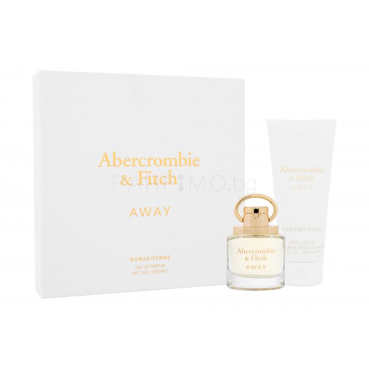 Abercrombie &amp; Fitch Away Подаръчен комплект EDP 50 ml + лосион за тяло 200 ml