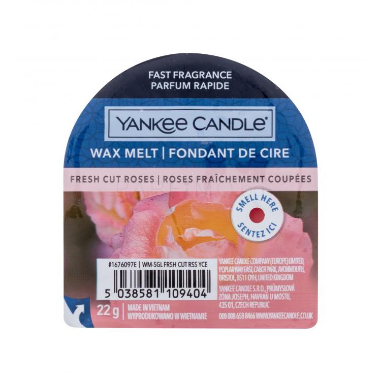 Yankee Candle Fresh Cut Roses Ароматен восък 22 гр