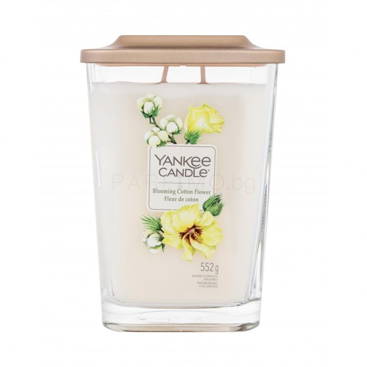 Yankee Candle Elevation Collection Blooming Cotton Flower Ароматна свещ 552 гр