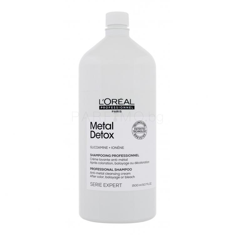 L&#039;Oréal Professionnel Metal Detox Professional Shampoo Шампоан за жени 1500 ml