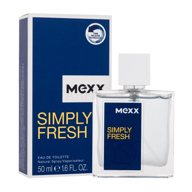 Mexx Simply Fresh Eau de Toilette за мъже 50 ml