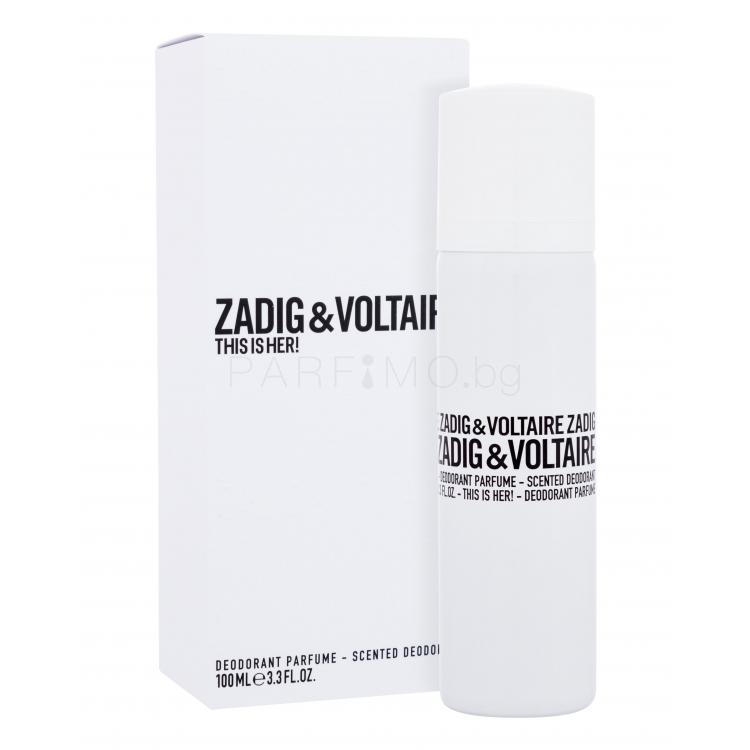 Zadig &amp; Voltaire This is Her! Дезодорант за жени 100 ml