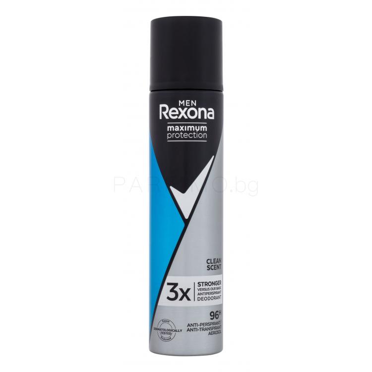 Rexona Men Maximum Protection Clean Scent Антиперспирант за мъже 100 ml