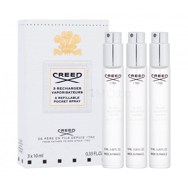 Creed Silver Mountain Water Eau de Parfum за мъже Зареждаем 3x10 ml