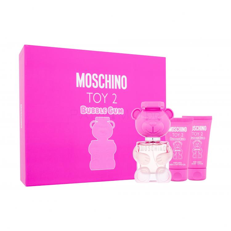 Moschino Toy 2 Bubble Gum Подаръчен комплект EDT 50 ml + лосион за тяло 50 ml + душ гел 50 ml