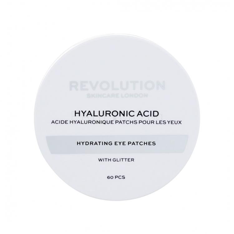 Revolution Skincare Hyaluronic Acid Hydrating Eye Patches Маска за очи за жени 60 бр