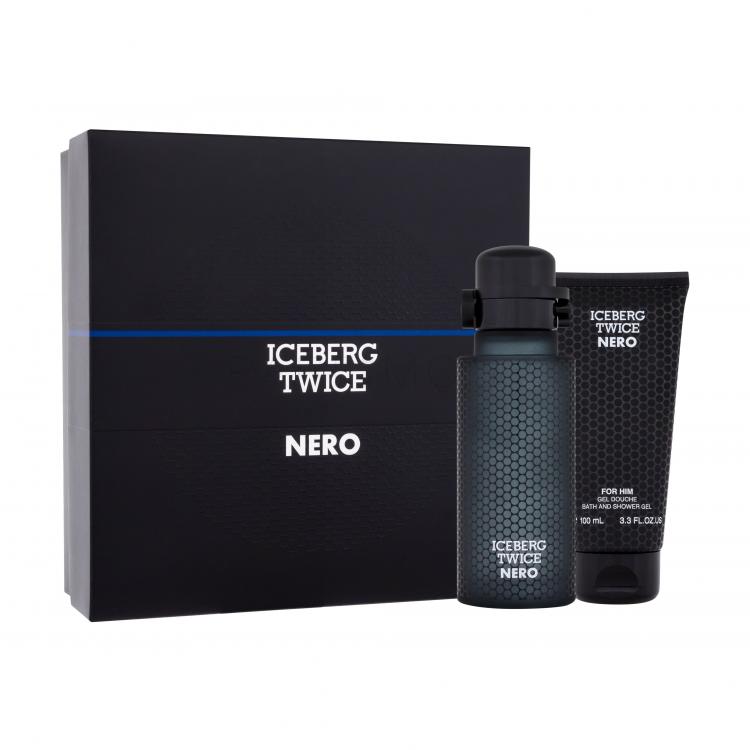 Iceberg Twice Nero Подаръчен комплект EDT 125 ml + душ гел 100 ml