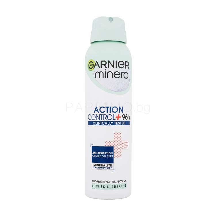 Garnier Mineral Action Control+ 96h Антиперспирант за жени 150 ml