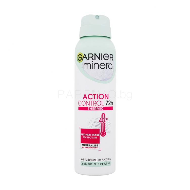 Garnier Mineral Action Control Thermic 72h Антиперспирант за жени 150 ml