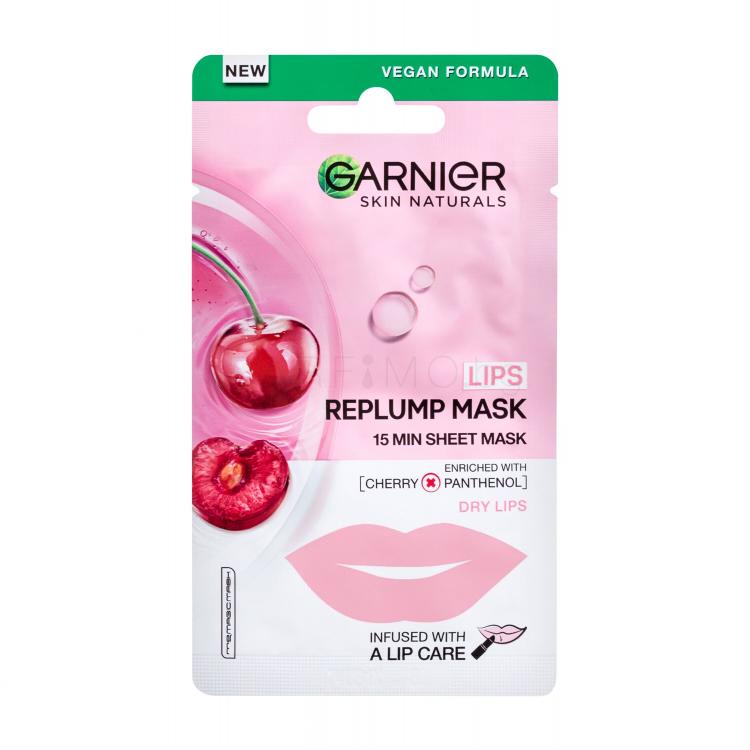 Garnier Skin Naturals Lips Replump Mask Маска за лице за жени 5 гр