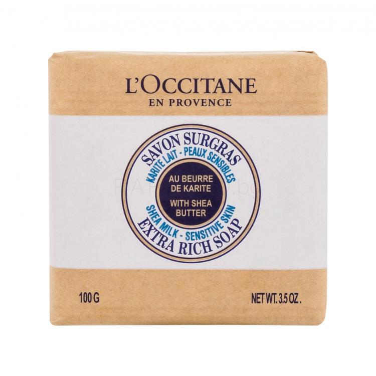 L&#039;Occitane Shea Milk Extra Rich Soap Твърд сапун 100 гр