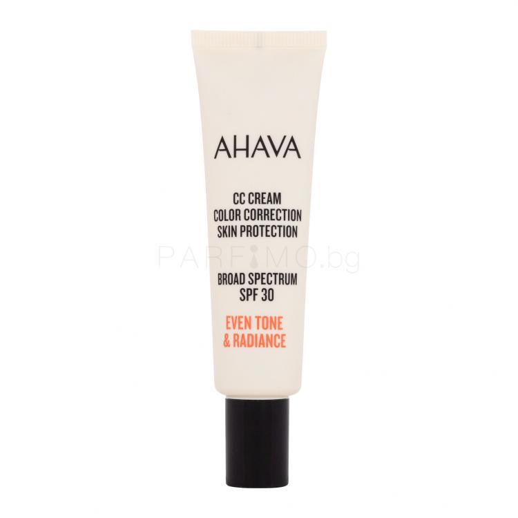 AHAVA Even Tone &amp; Radiance CC Cream SPF30 CC крем за жени 30 ml