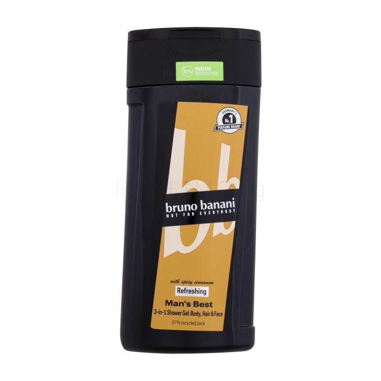 Bruno Banani Man&#039;s Best With Spicy Cinnamon Душ гел за мъже 250 ml