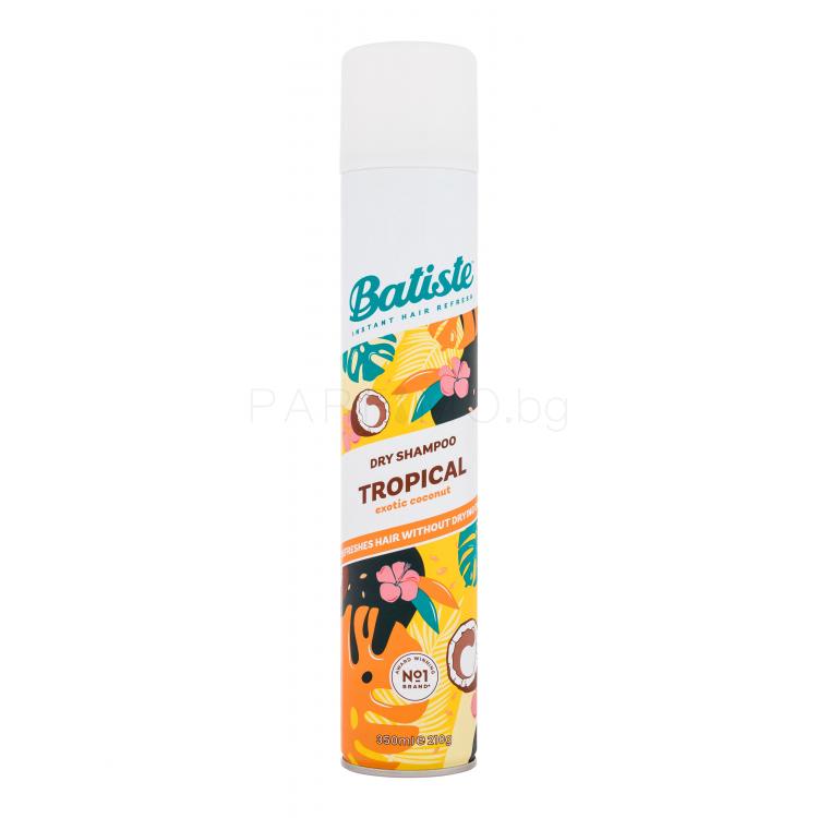 Batiste Tropical Сух шампоан за жени 350 ml