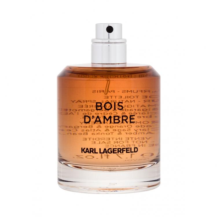 Karl Lagerfeld Les Parfums Matières Bois d&#039;Ambre Eau de Toilette за мъже 50 ml ТЕСТЕР